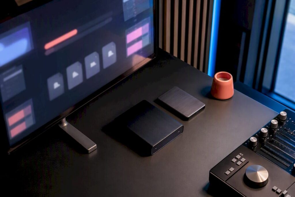 Audio studio project intake station