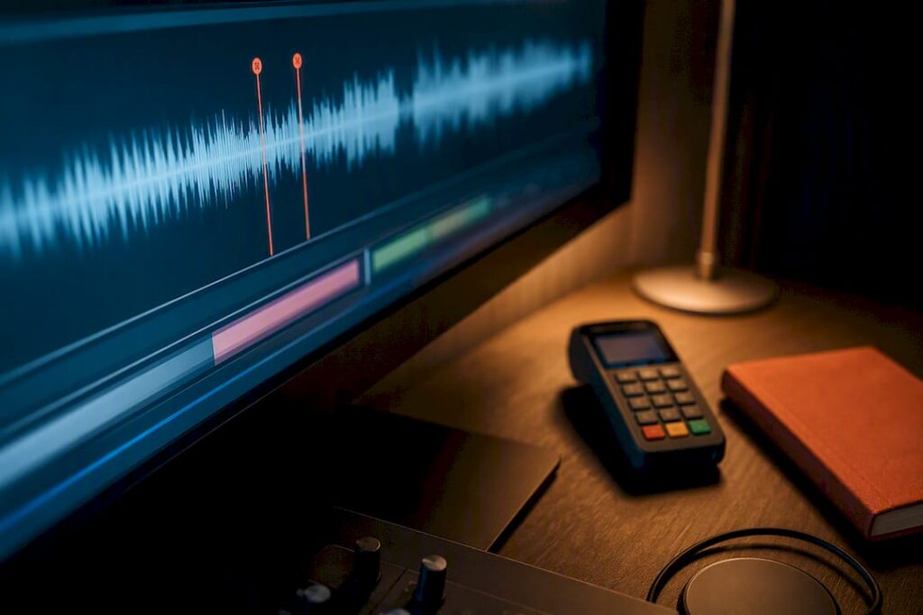 Waveform revision checkpoint beside billing station