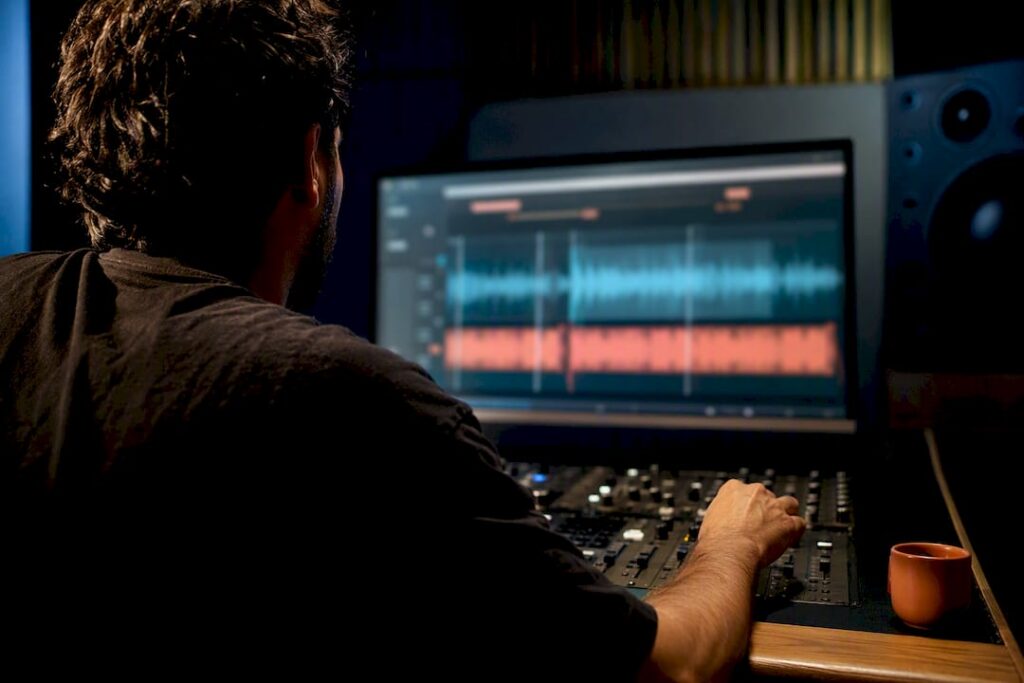 Engineer reviewing timestamped waveform feedback