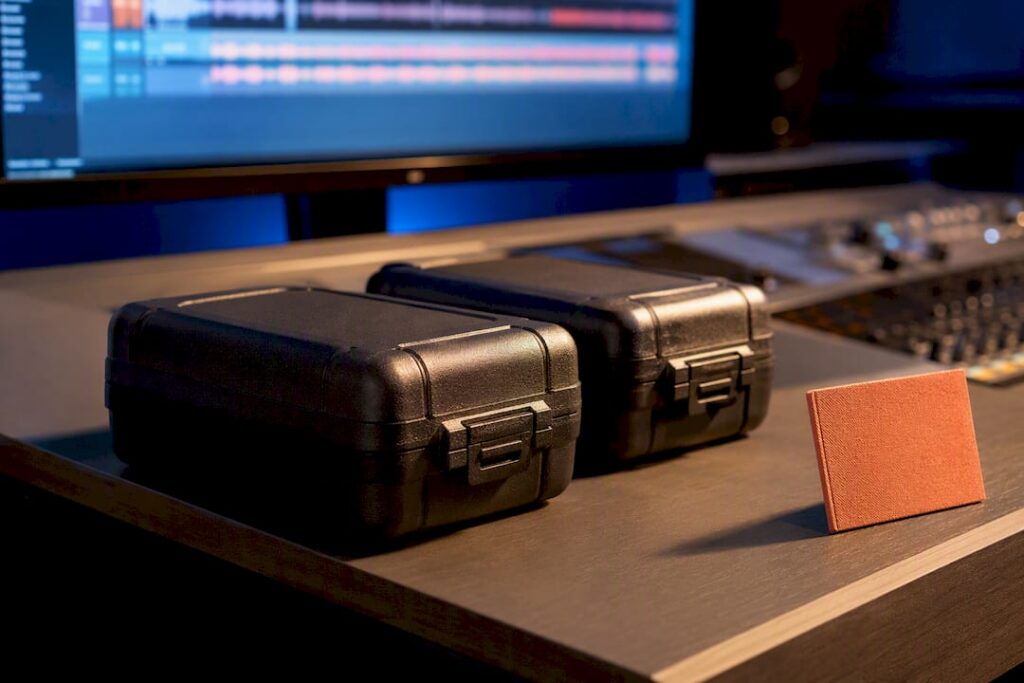Audio delivery station with metadata workflow