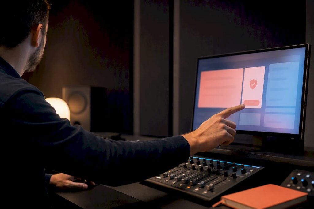 Audio change request awaiting payment approval