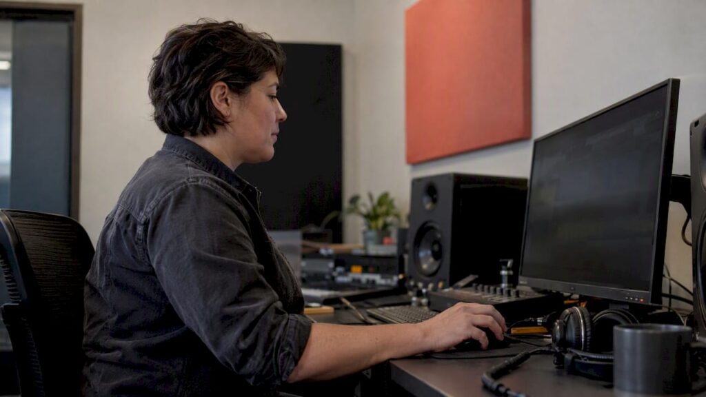 Producer setting access for an audio project